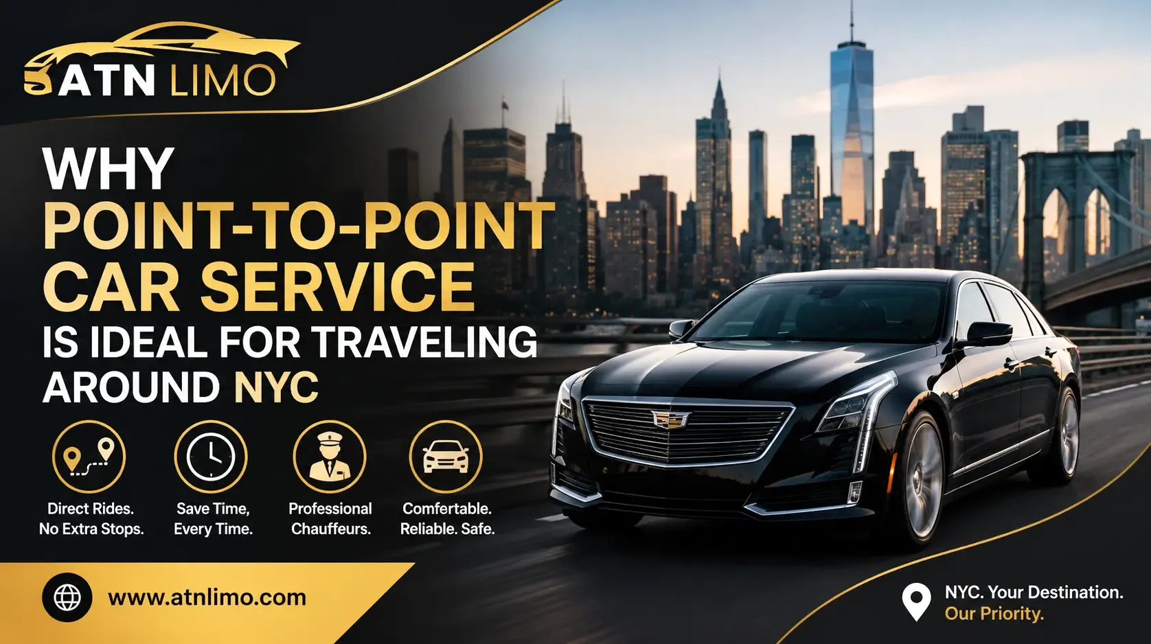 Why Point-to-Point Car Service Is Ideal for Traveling Around NYC